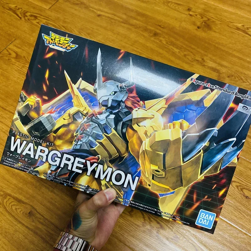 Model Kit Digimon - Bandai цифровой монстр, собранная модель Wargreymon,