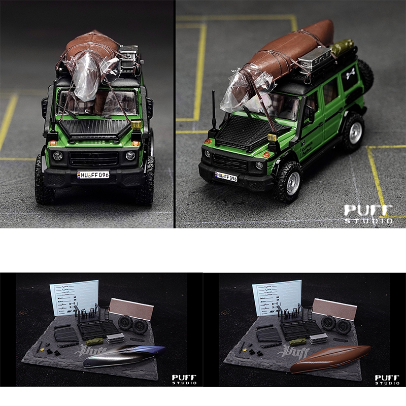Model Kit Resin - PuffStudio 1/64 Набор лодок, подходит для