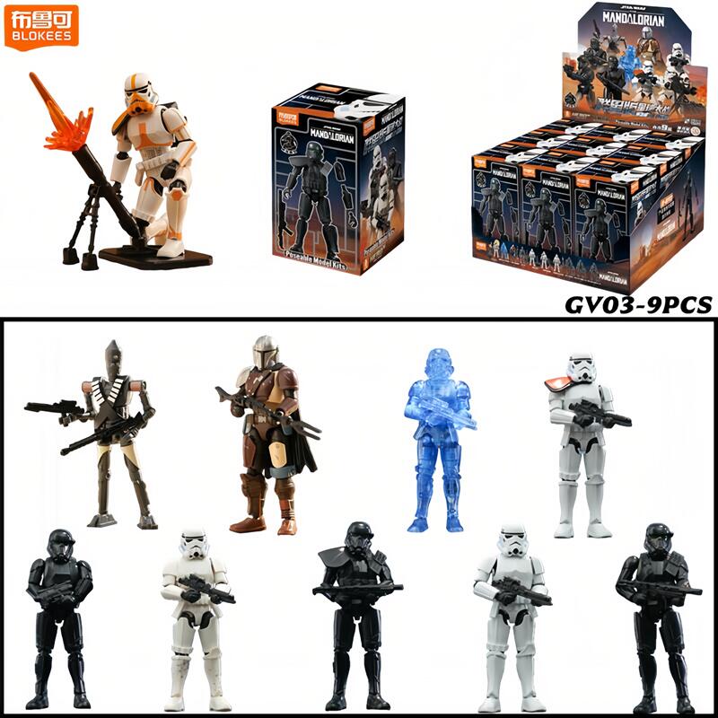 Model Kit Shooting Star Dragon - Оригинальные фигурки Blokees Star Wars The