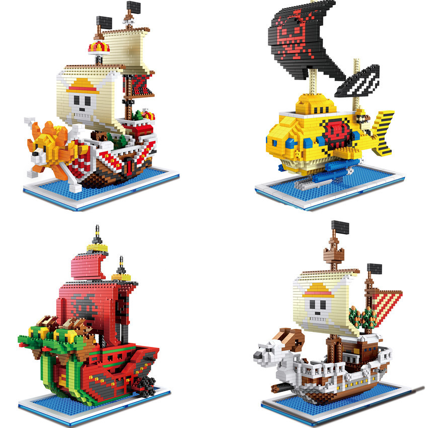 One Piece Pirate Ship Building – обзор и цена Model Kit Thousand Sunny