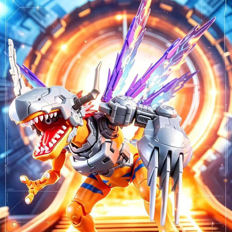 Модель JWS FRS MetalGreymon Va – обзор и цена Model Kit Digimon
