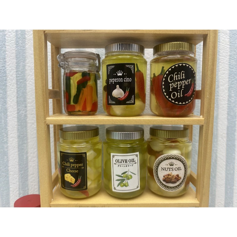 Набор миниатюрных баночек с ед – обзор и цена Model Kitchen Set Pvc