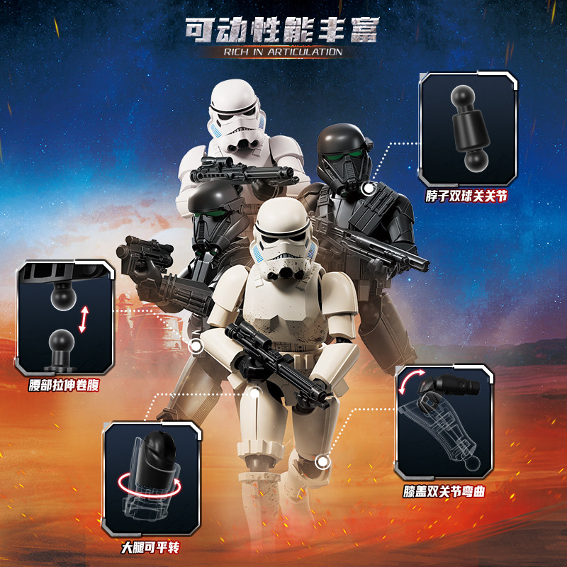 Blokees Star Wars Galaxy Vol.3 – обзор и цена Model Kit Shooting Star Dragon