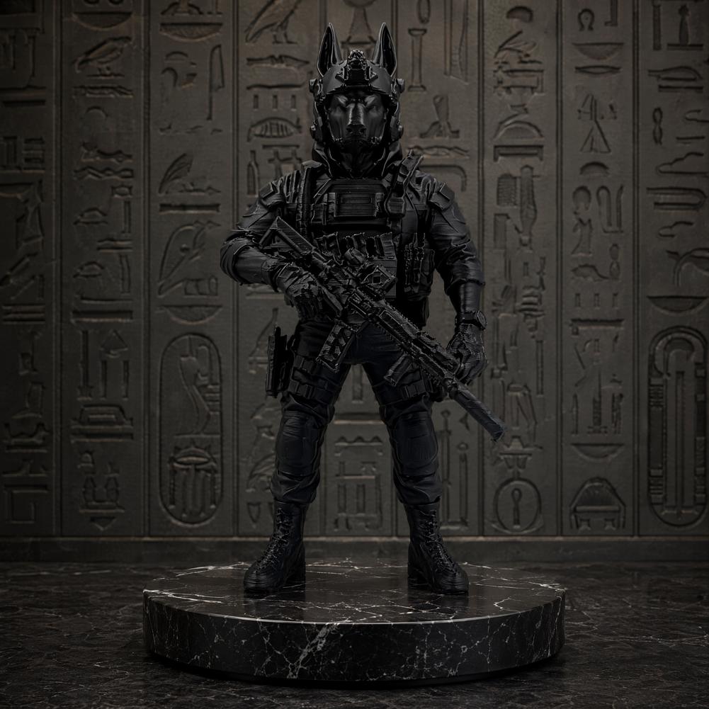 3D-печатная статуэтка собаки А – обзор и цена Model Kit Anubis