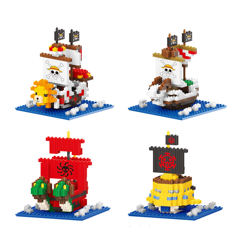 Thousand Sunny Micro Building  – обзор и цена Model Kit Thousand Sunny