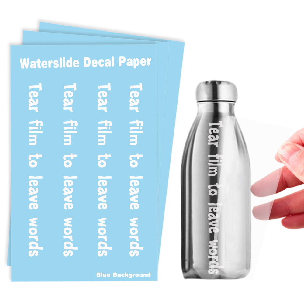 Лазерная синяя пленка без водн – обзор и цена Waterslide Decal Paper