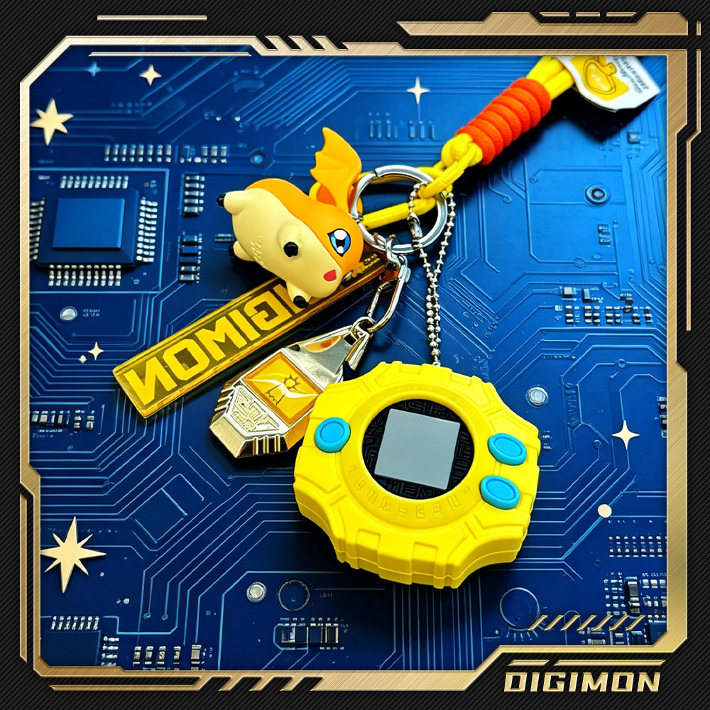 Набор из 4 коллекционных брело – обзор и цена Model Kit Digimon
