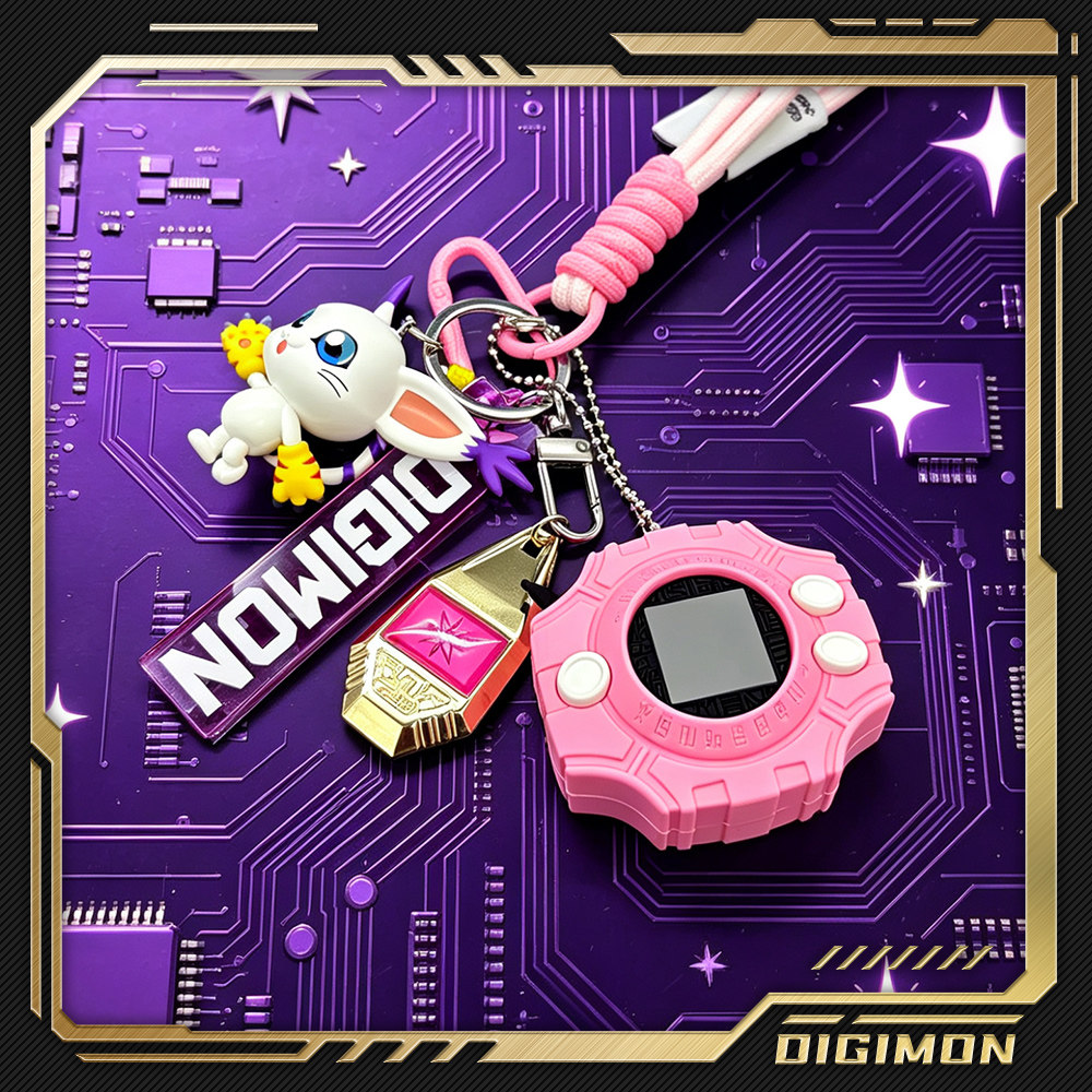 Набор из 4 коллекционных брело – обзор и цена Model Kit Digimon